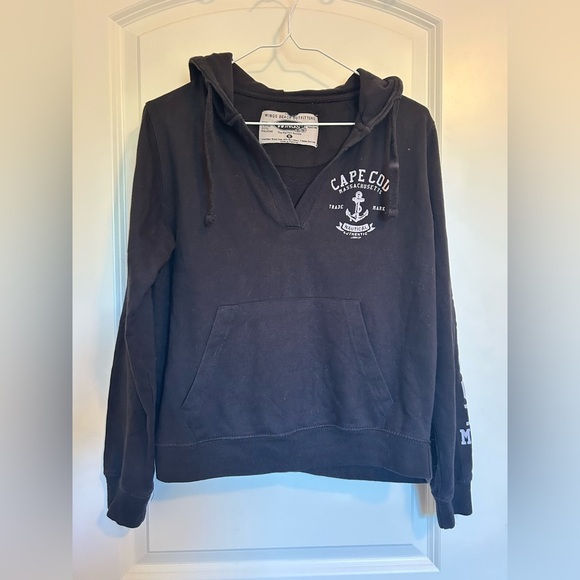 WINGS- Cape Cod Black Hoodie - Picture 2 of 6